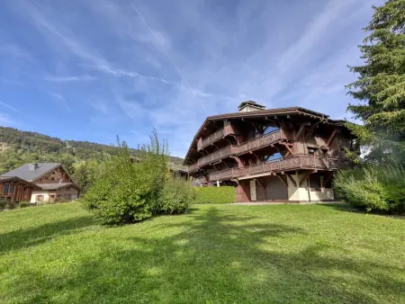 Appartement 3 pièces Megève, balcon sud et garage : photo 12