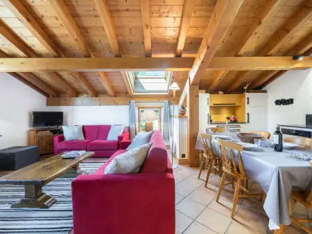 Duplex 3 chambres à Megève, près télécabine : photo 7