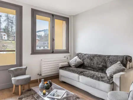 Appartement 2 chambres, centre piétonnier avec balcon à Megève : photo 9