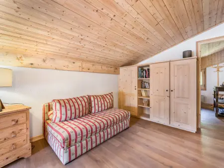 Appart 2 pièces mezzanine Megève, balcon sud, 4 pers. : photo 8