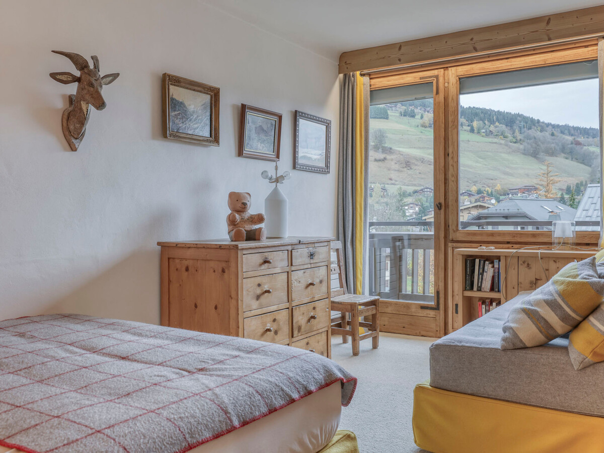 Appartement 2 pièces Megève, balcon, parking proche télécabine - Photo 2
