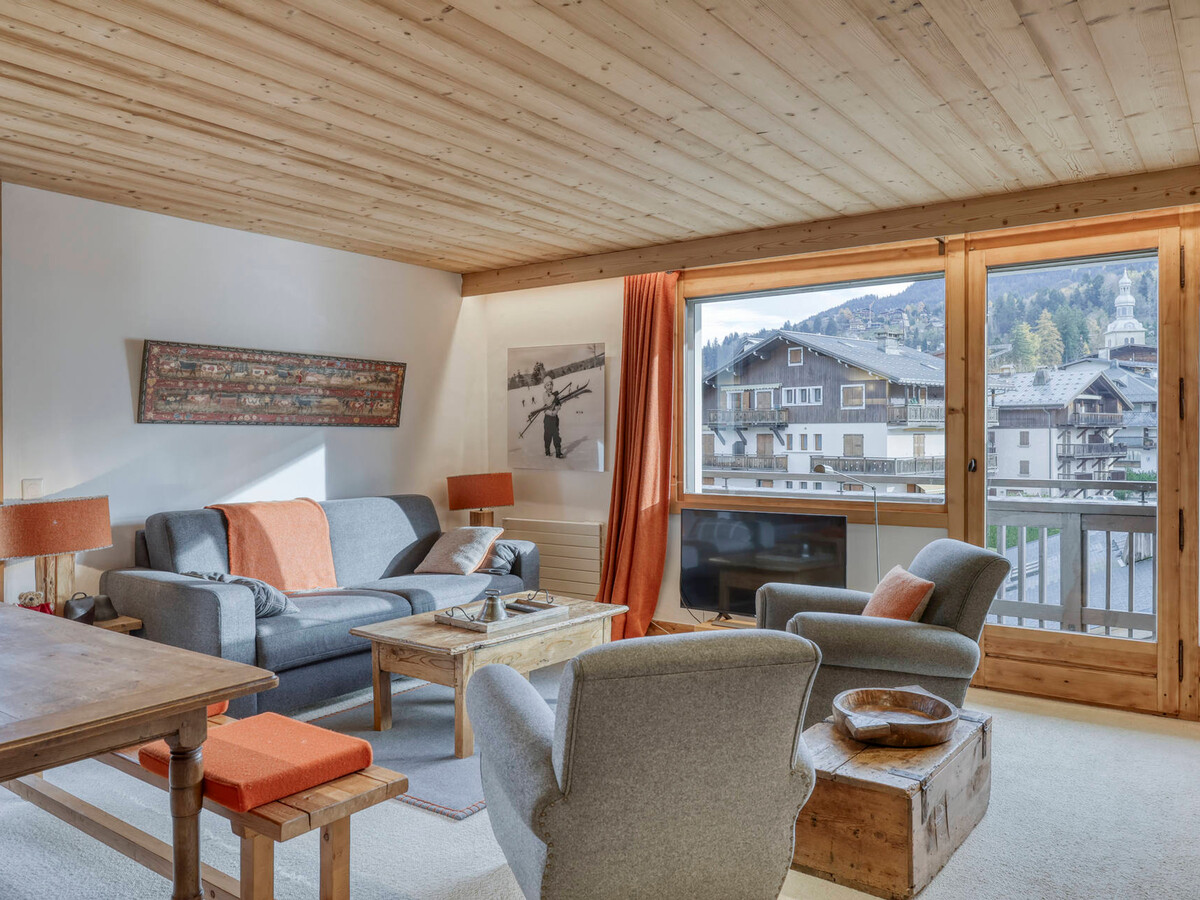 Appartement 2 pièces Megève, balcon, parking proche télécabine - Photo 5