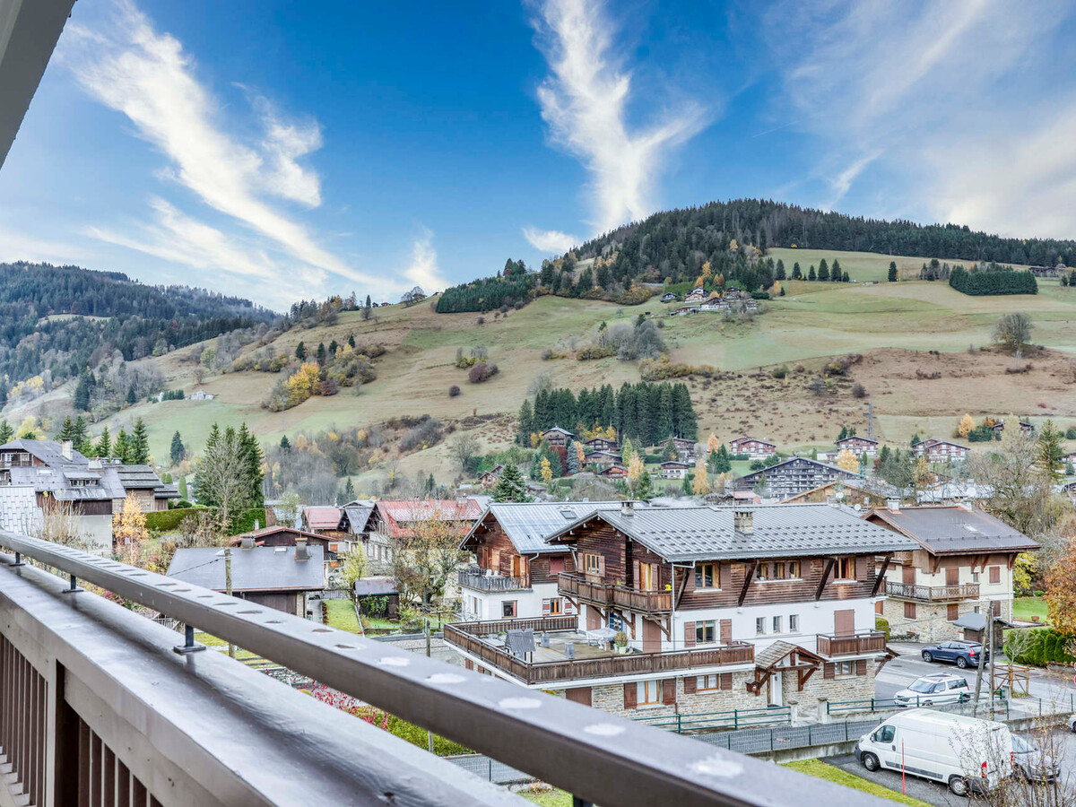 Appartement 2 pièces Megève, balcon, parking proche télécabine - Photo 8
