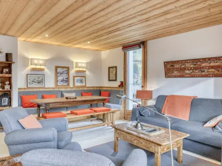Appartement 2 pièces Megève, balcon, parking proche télécabine