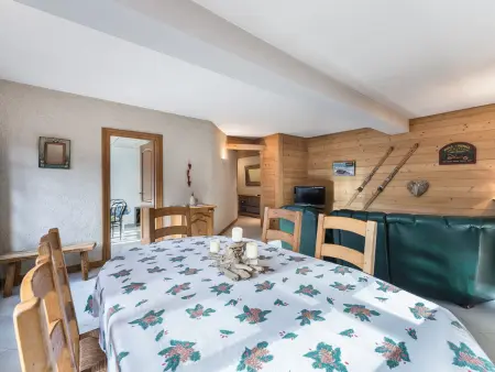 Location appartement à Megève, Appartement 2 chambres au centre de Megève avec WiFi