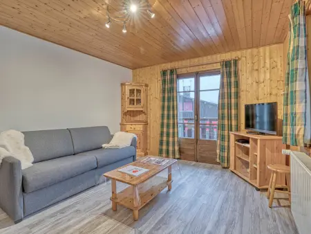 Appartement 2 pièces Megève centre, 3 balcons, 4 personnes : photo 3