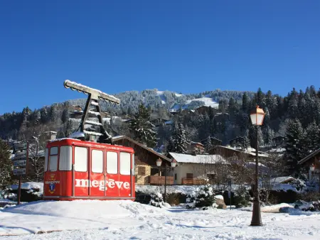 Appartement 2 pièces Megève centre, 3 balcons, 4 personnes : photo 9