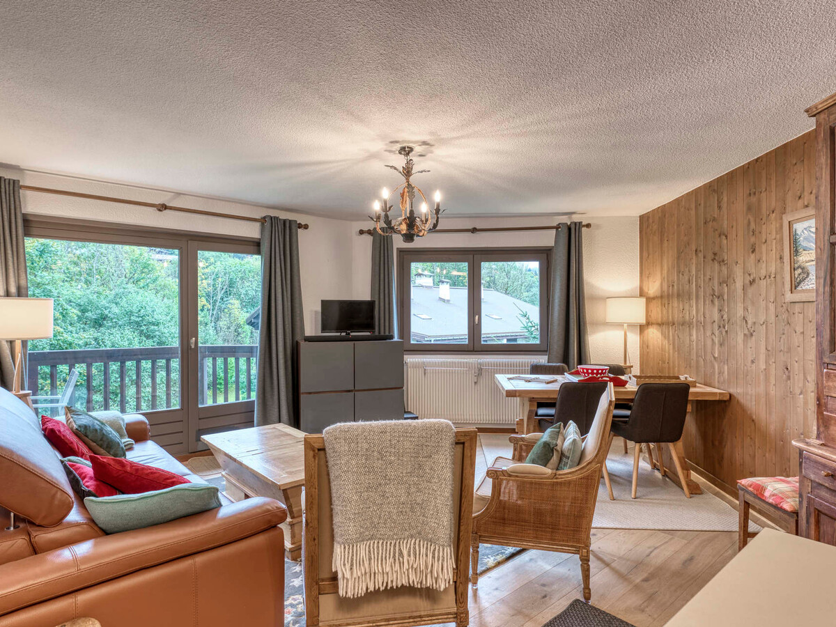 Appartement 2 chambres Megève, balcon sud, parking - Photo 1