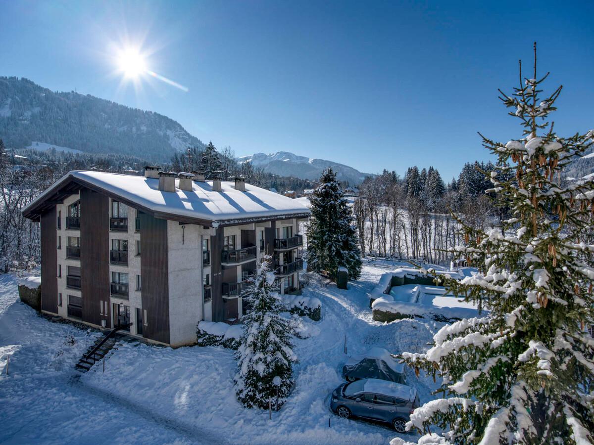 Appartement 2 chambres Megève, balcon sud, parking - Photo 8