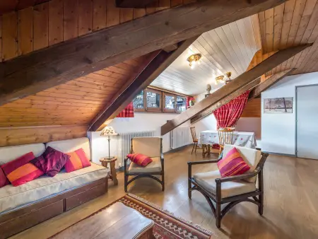 Location appartement à Megève, Studio cosy au centre de Megève - 3 pers, animaux bienvenus