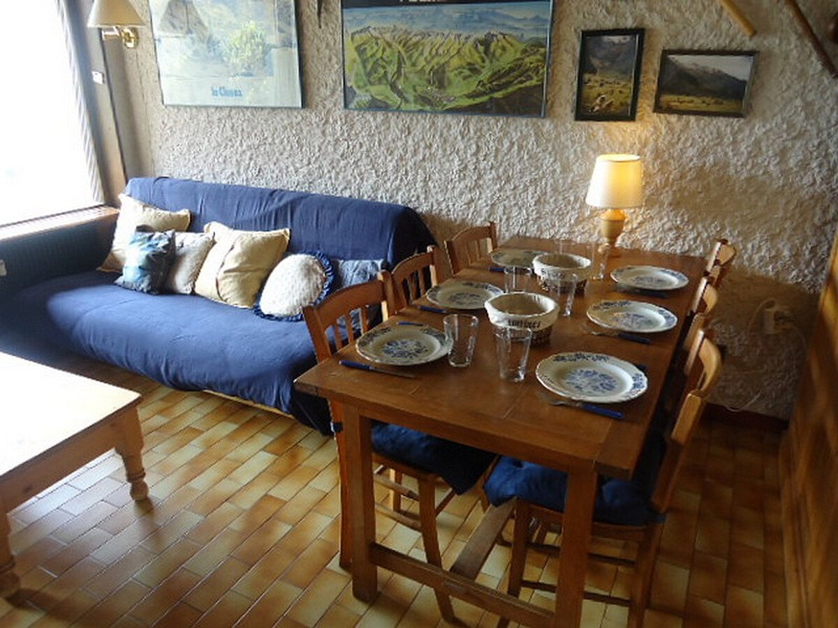 Duplex La Clusaz, 54 m², balcon vue montagne, cheminée - Photo 1