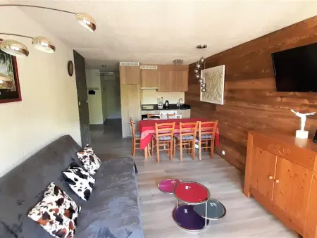Location appartement à La Clusaz, Appartement cosy 8 pers. à La Clusaz, proche piscine et centre, idéal familles.