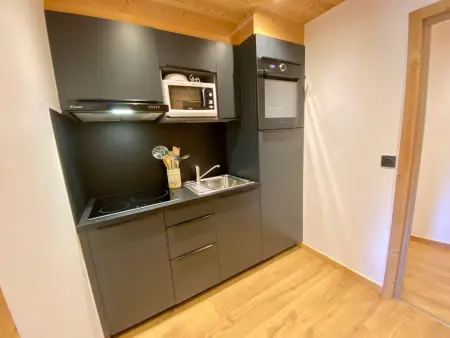 Appartement 8 pers, 3 chambres, balcon sud, centre La Clusaz : photo 3