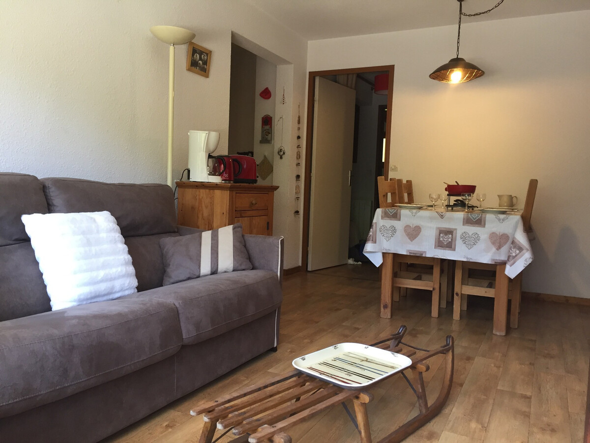 Appart 6 pers avec garage, balcon vue montagne, La Clusaz - Photo 1