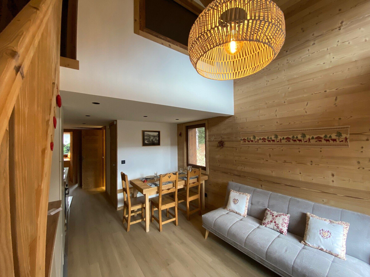 Duplex 6 pers. rénové 2022 avec balcon sud à La Clusaz - Photo 3
