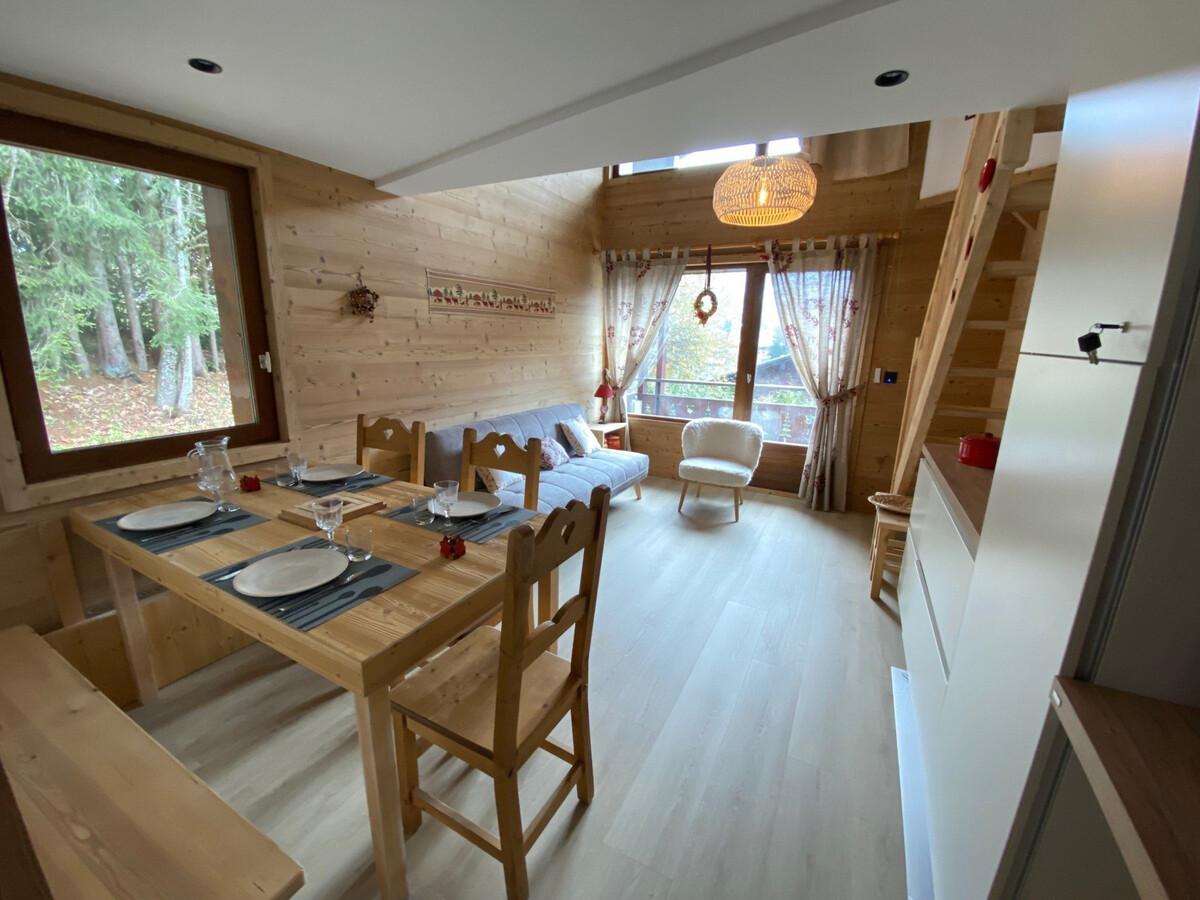 Duplex 6 pers. rénové 2022 avec balcon sud à La Clusaz - Photo 6