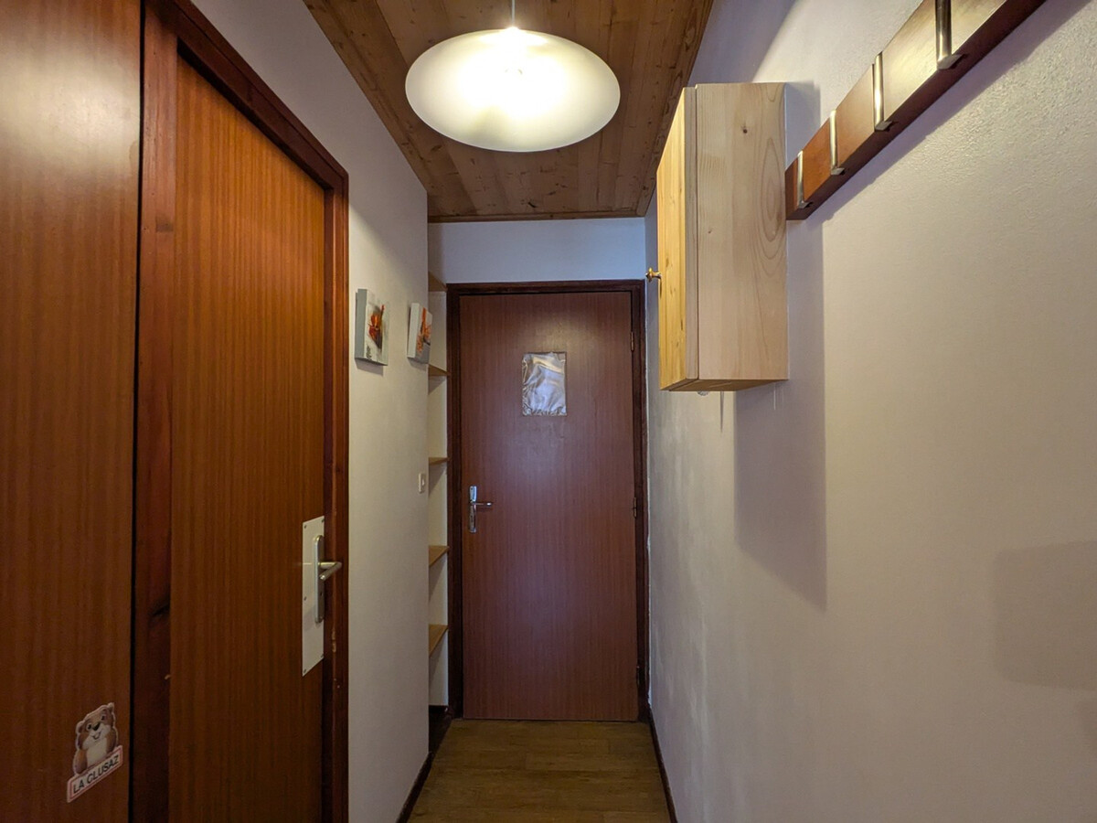 Studio 4 pers centre La Clusaz, balcon sud vue village - Photo 7