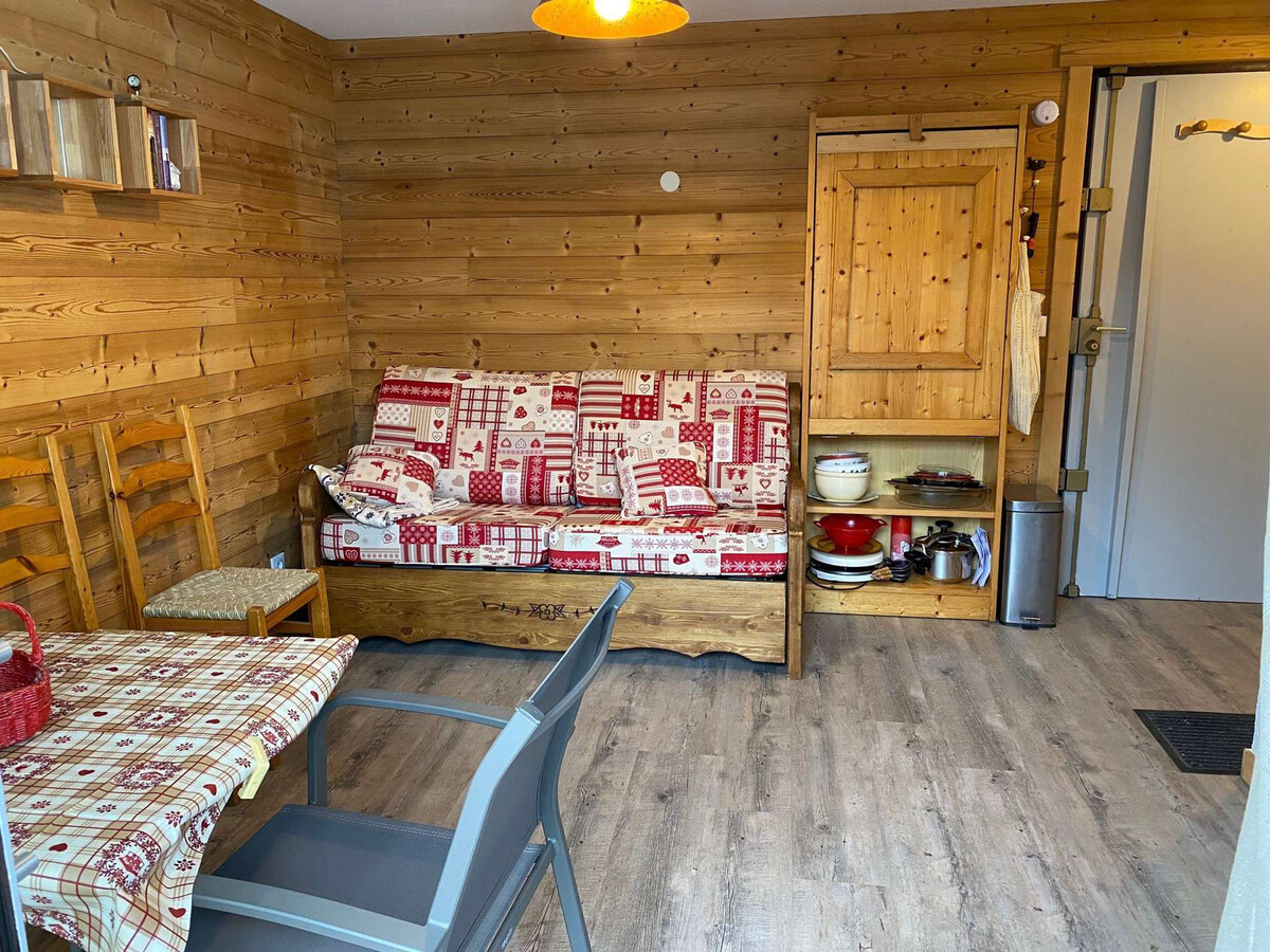 Studio rénové 2021 au cœur de La Clusaz, balcon, parking - Photo 3