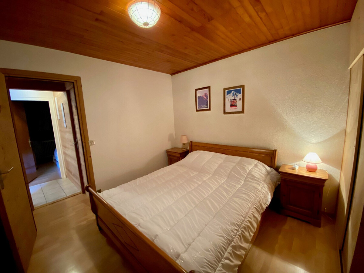 Appartement 3 pièces balcon sud, cheminée à La Clusaz - Photo 6