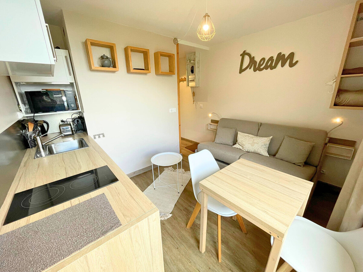 Studio rénové 13m² ski aux pieds, La Croisette - Photo 2