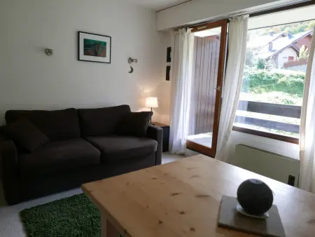 Studio cabine 4 pers. balcon et garage fermé