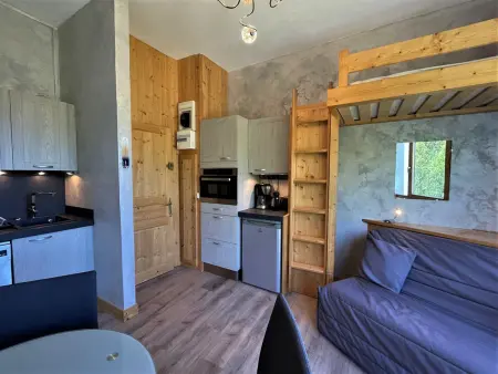 Appartement 2 pièces aux Menuires, 13e étage vue montagne : photo 4