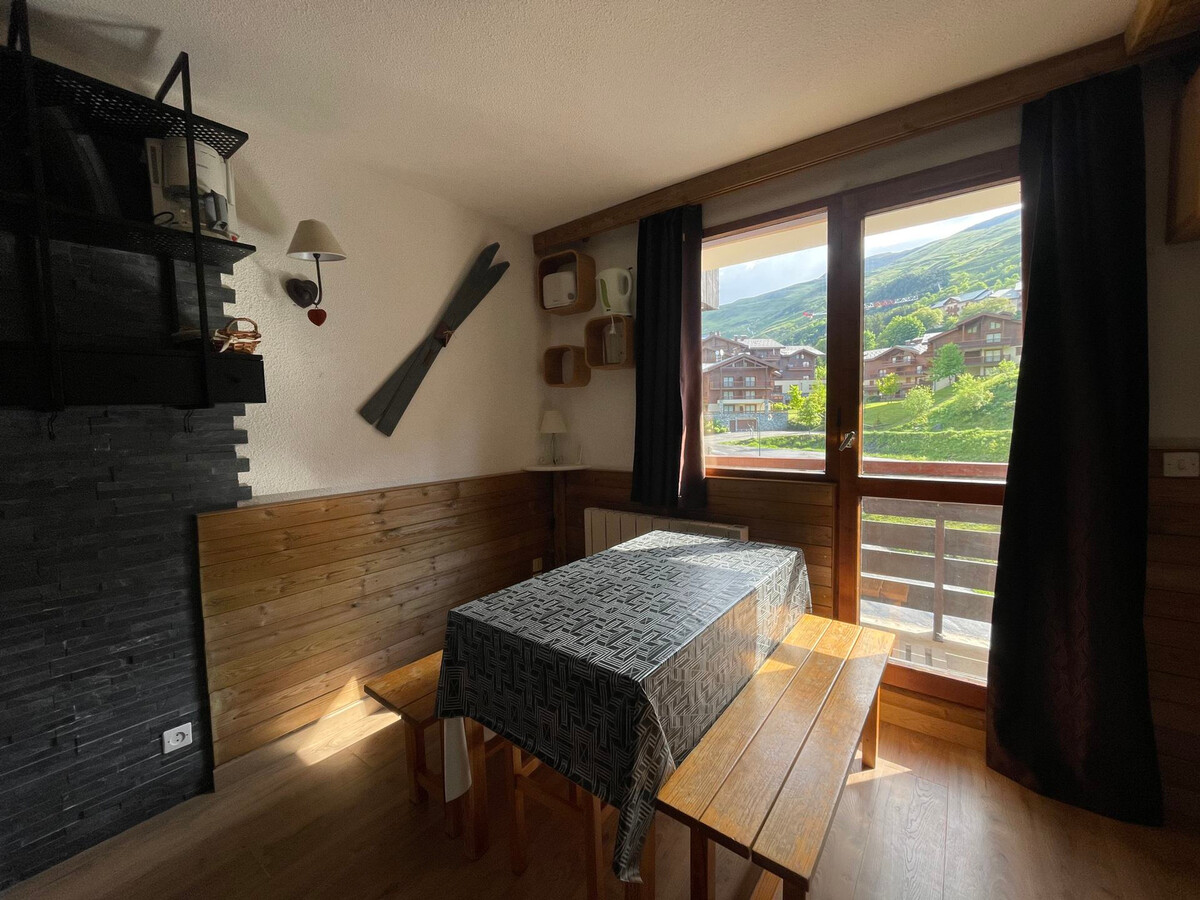 Studio ski aux pieds, balcon vallée aux Menuires - Photo 3