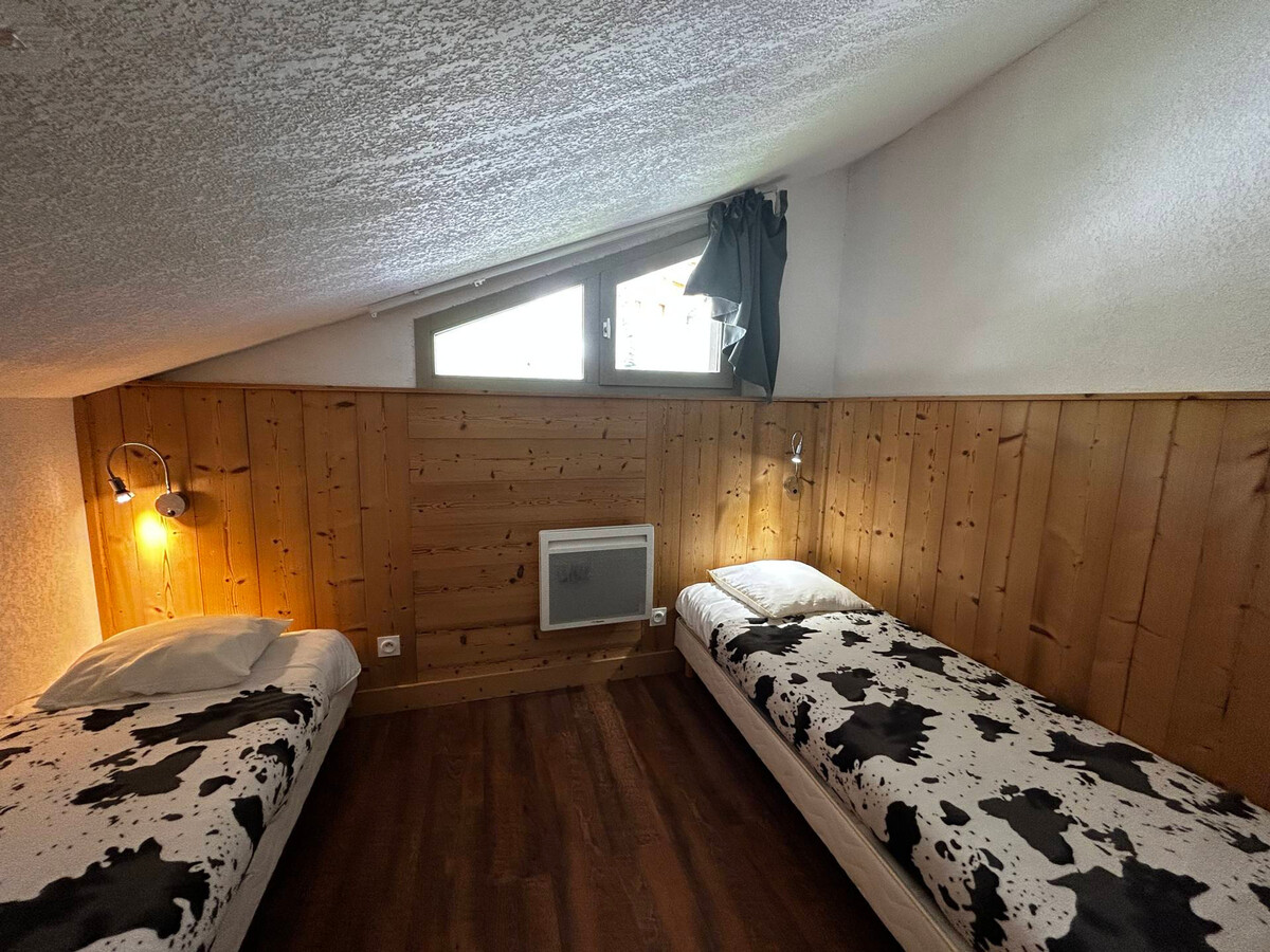 Duplex 8 pers Les Menuires, 4 chambres, animaux admis - Photo 9