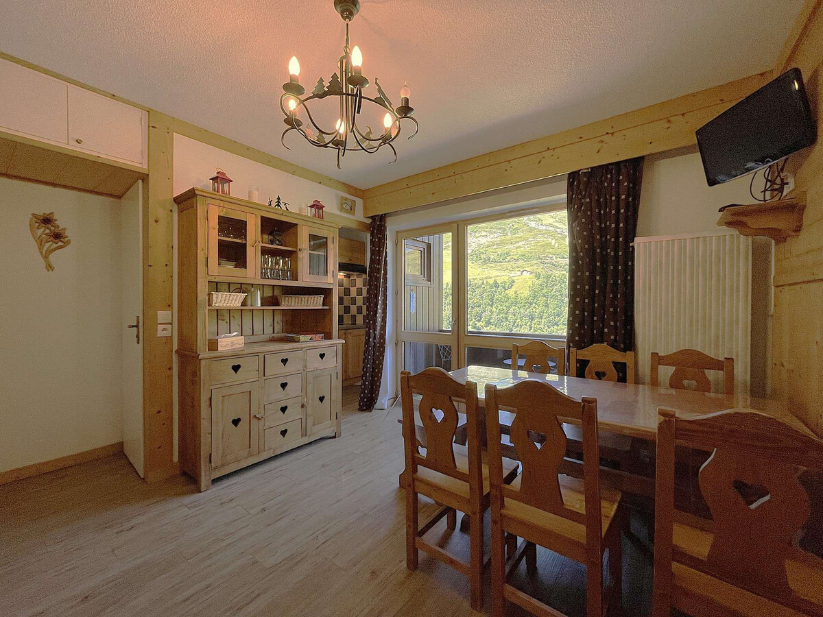Appartement 6 pers. aux Menuires, balcon vue montagne - Photo 4