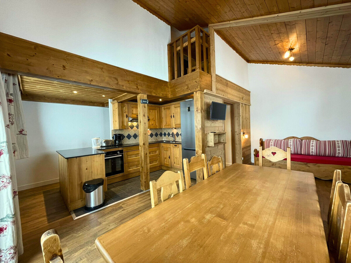 Duplex 8 pers. ski aux pieds aux Menuires, animaux admis - Photo 1