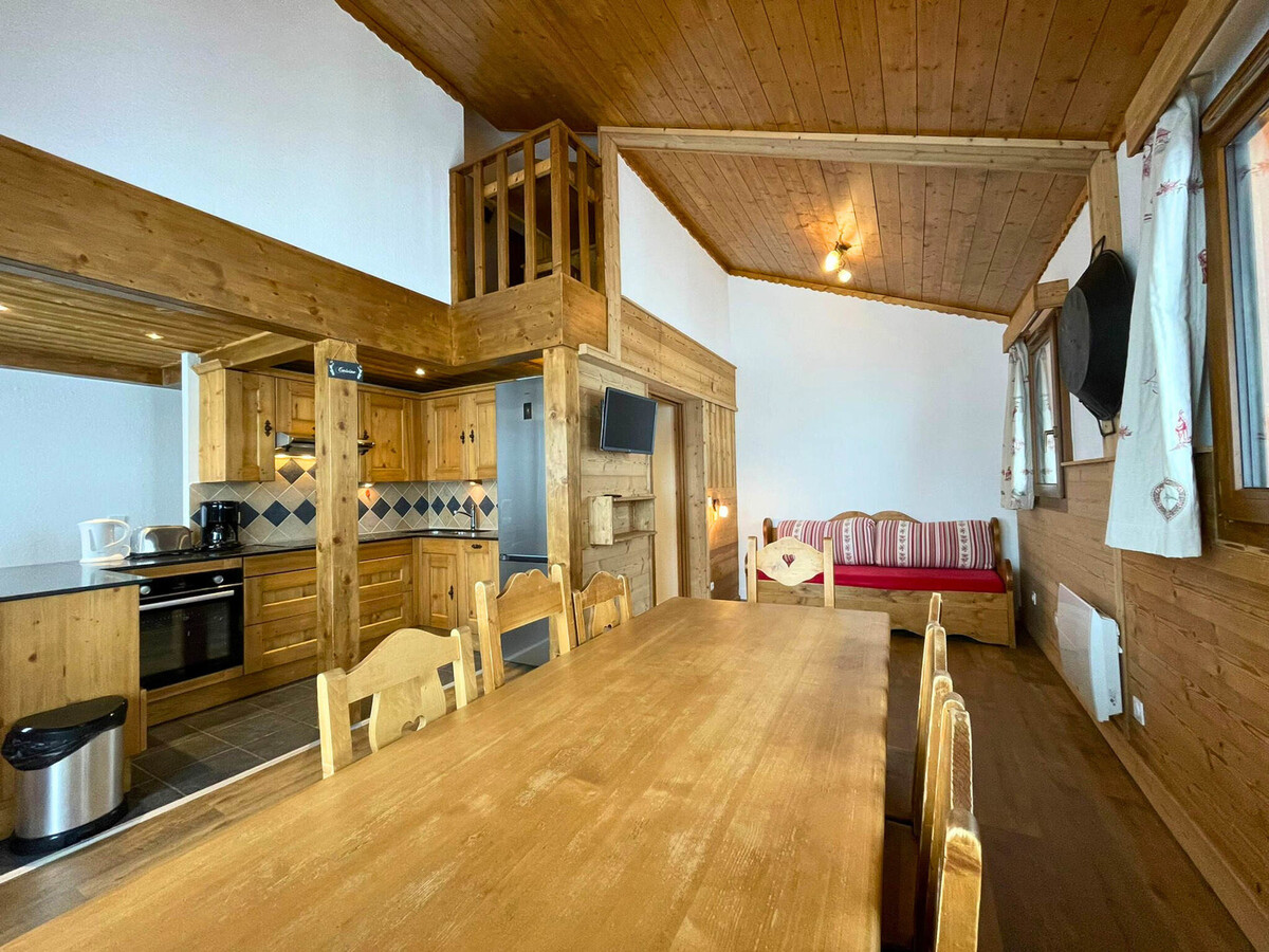 Duplex 8 pers. ski aux pieds aux Menuires, animaux admis - Photo 2