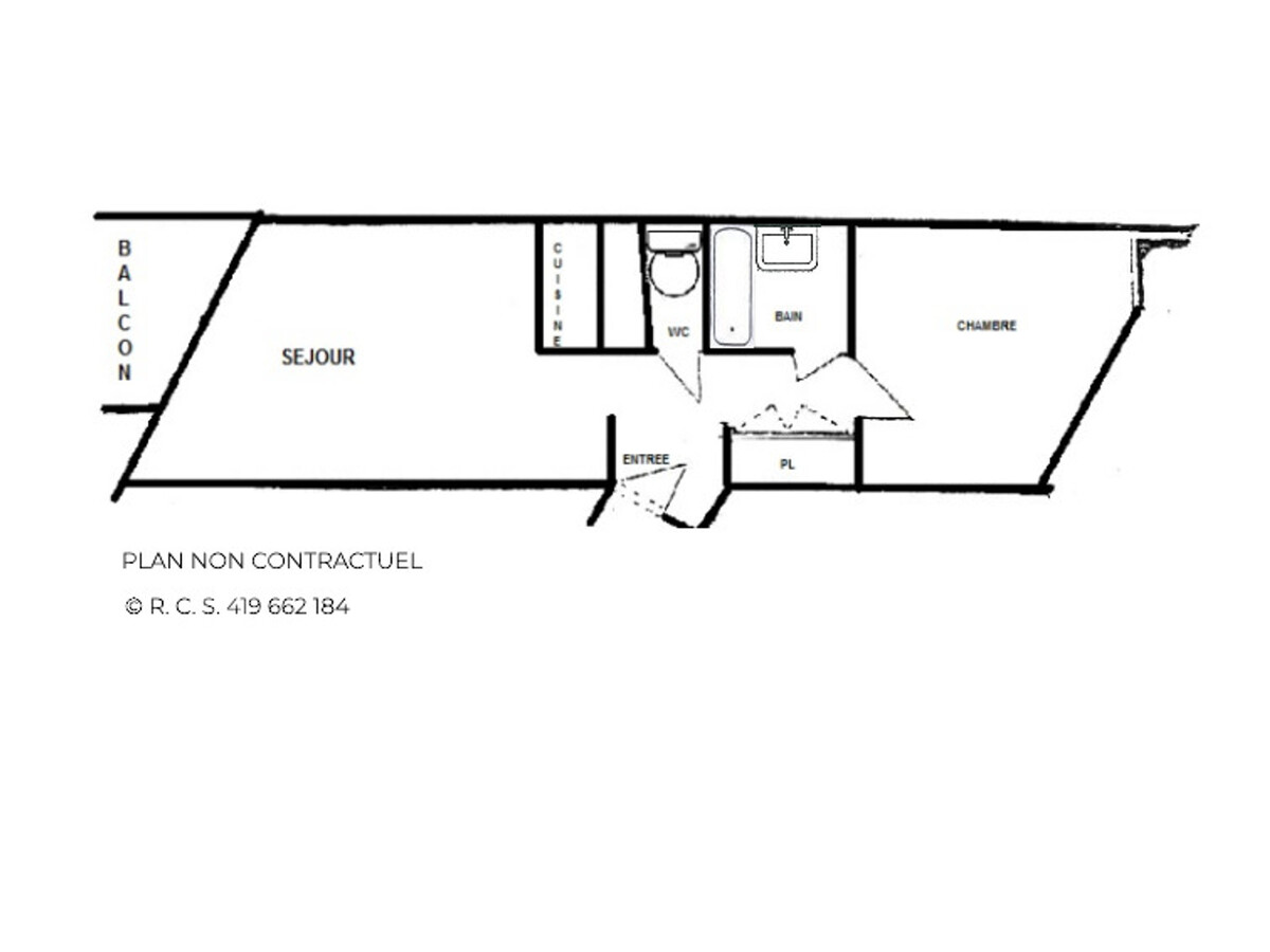 Appartement 5 pers, balcon Sud et vue montagne aux Menuires - Photo 12
