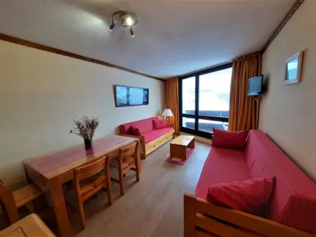 Location appartement à Les Menuires, Appartement classique 5 pers avec vue montagne