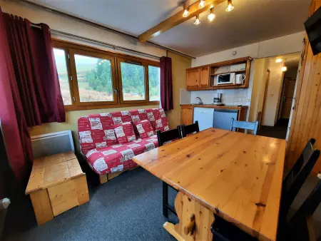 Location appartement à Les Menuires, Appartement ski aux pieds 5 pers, animaux admis