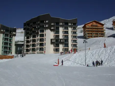 Studio 2 pers. avec balcon Est, pied des pistes, Les Menuires : photo 7