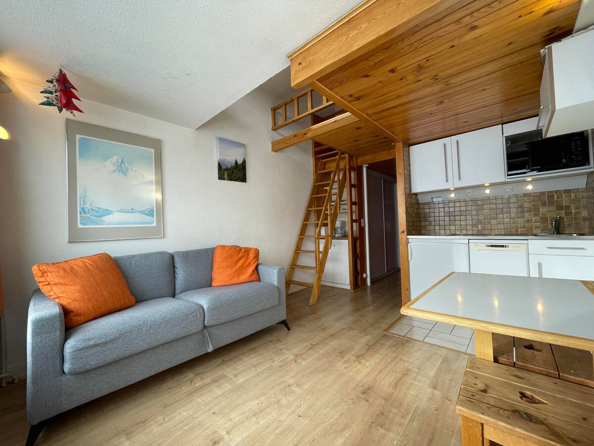 Studio mezzanine 17m² balcon Sud - Les Menuires - Photo 1