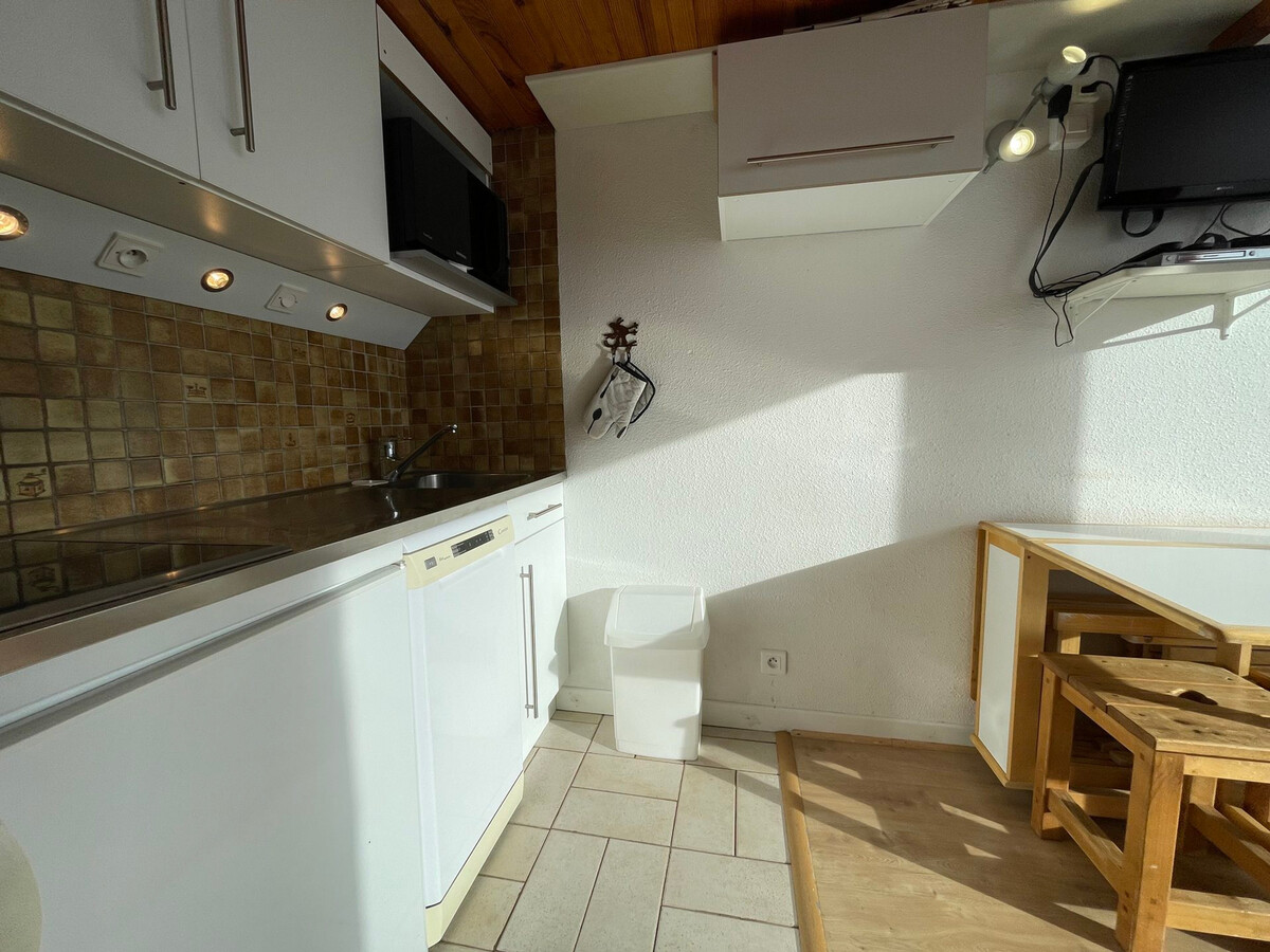 Studio mezzanine 17m² balcon Sud - Les Menuires - Photo 5