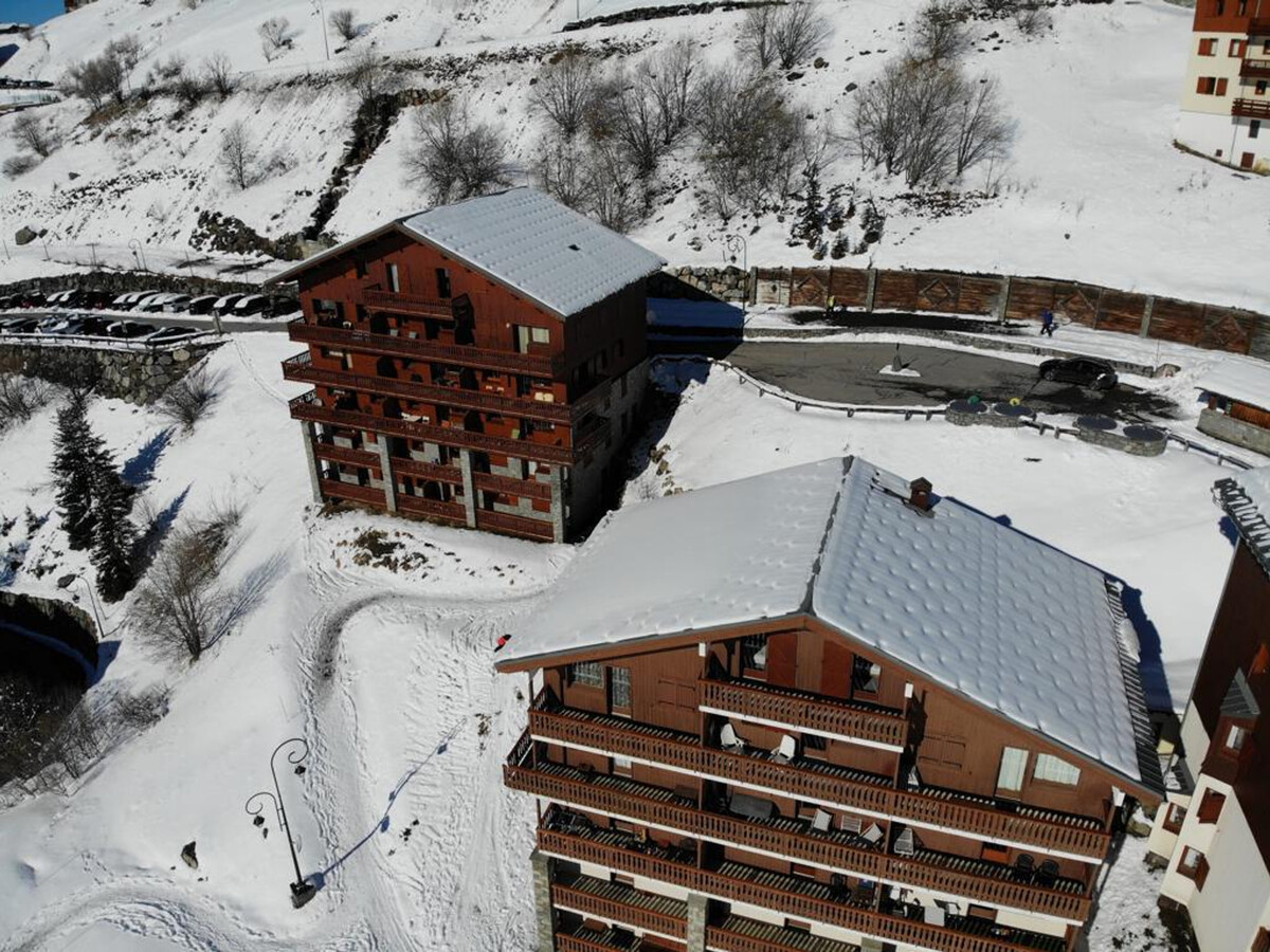 2 pièces cabine 4 pers. aux Menuires, balcon sud-ouest - Photo 13
