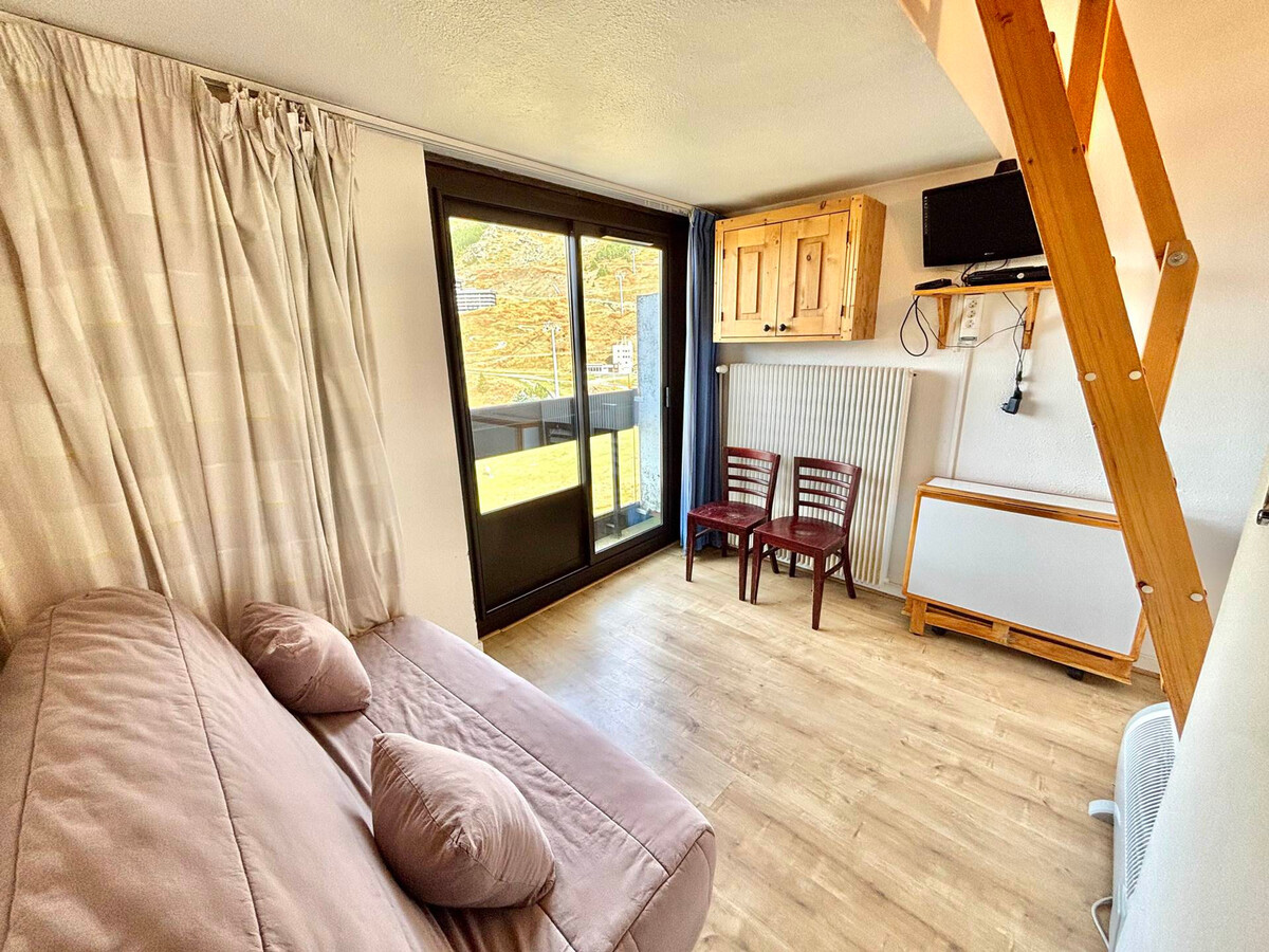 Studio 13m² Les Menuires, 13e étage avec vue - Photo 1