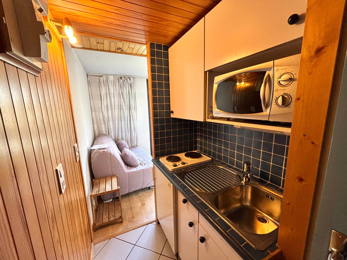 Studio 13m² Les Menuires, 13e étage avec vue - Photo 4