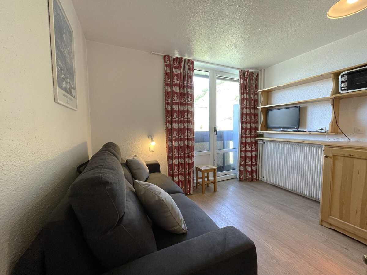 Studio 13m² Les Menuires, 2 pers, balcon, animaux OK - Photo 1