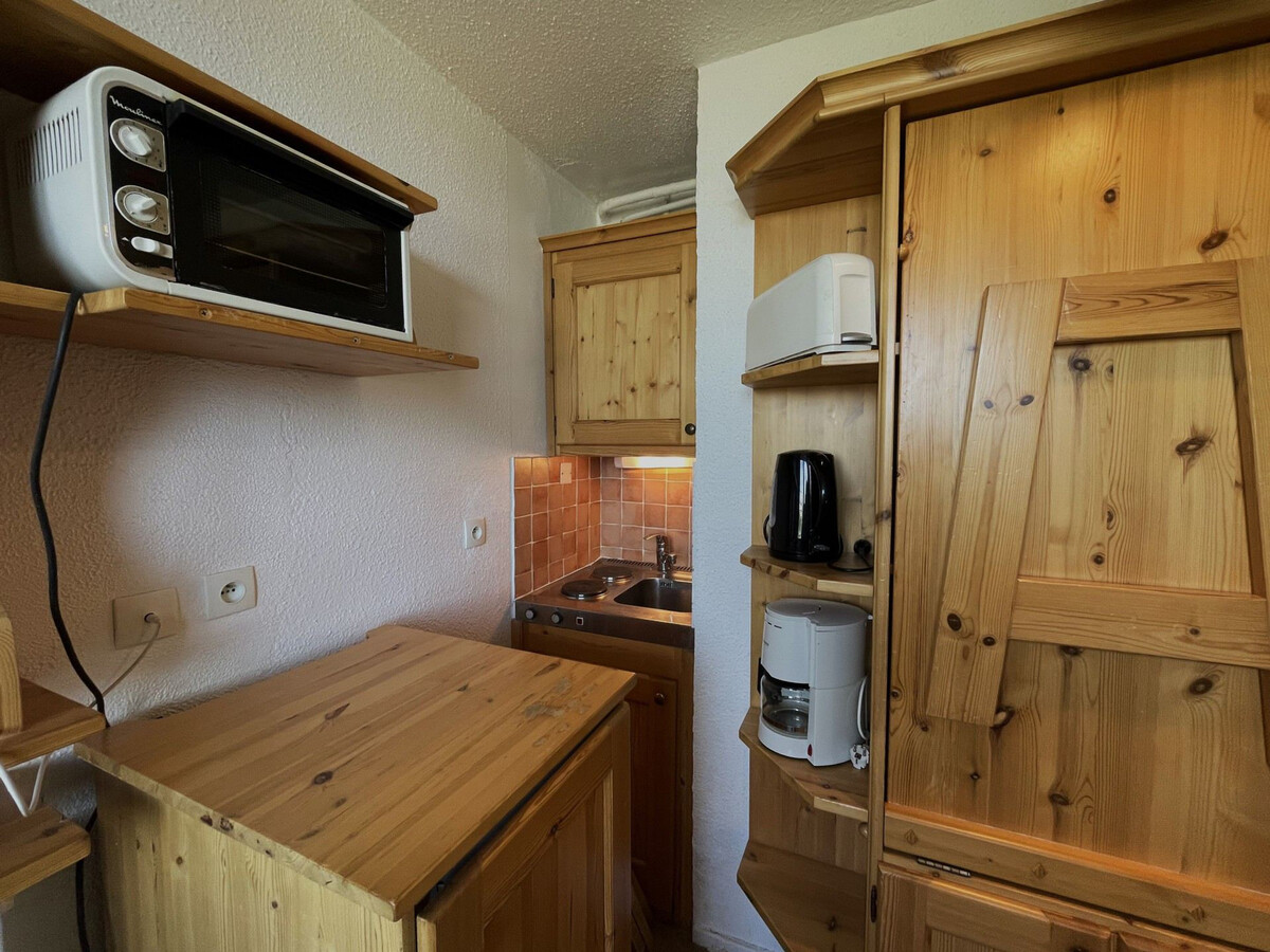 Studio 13m² Les Menuires, 2 pers, balcon, animaux OK - Photo 4