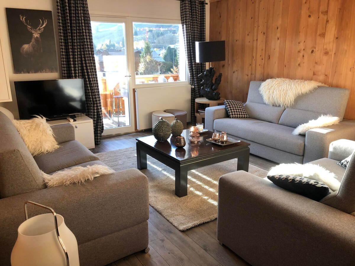 Appartement 3 pièces rénové, 7 min télécabine, Megève - Photo 1