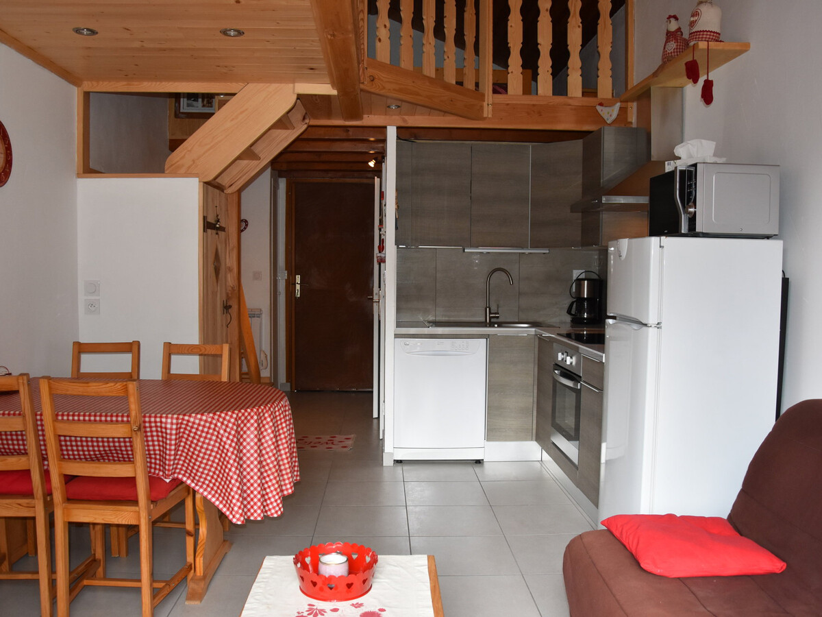 Studio mezzanine 4 pers, balcon sud à Champagny - Photo 3