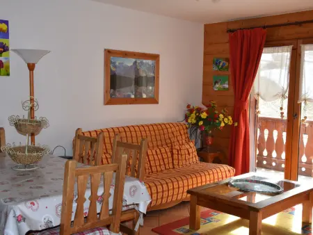 Appartement 3 pièces 6 pers, terrasse, près pistes Pralognan : photo 3