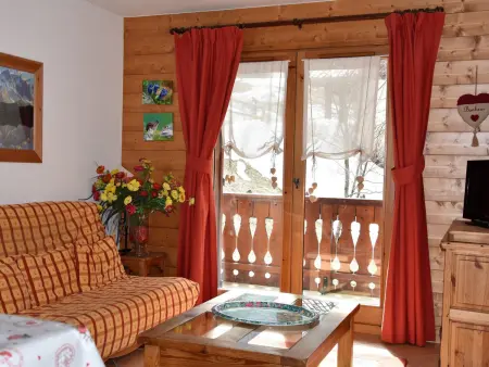 Appartement 3 pièces 6 pers, terrasse, près pistes Pralognan : photo 4