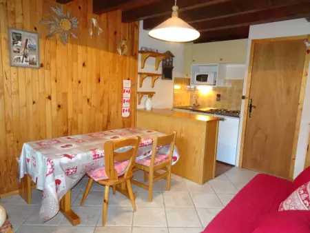 Duplex 37 m² à 50 m des pistes, 2 balcons sud : photo 7