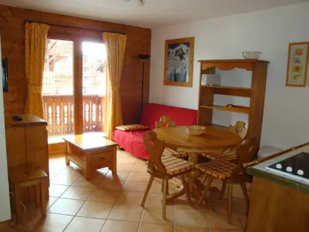 Location appartement à Pralognan la Vanoise, Appartement style montagne, 3 pièces pour 4 personnes