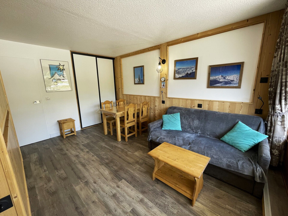 Studio 4 pers balcon sud, La Croisette aux Menuires - Photo 1
