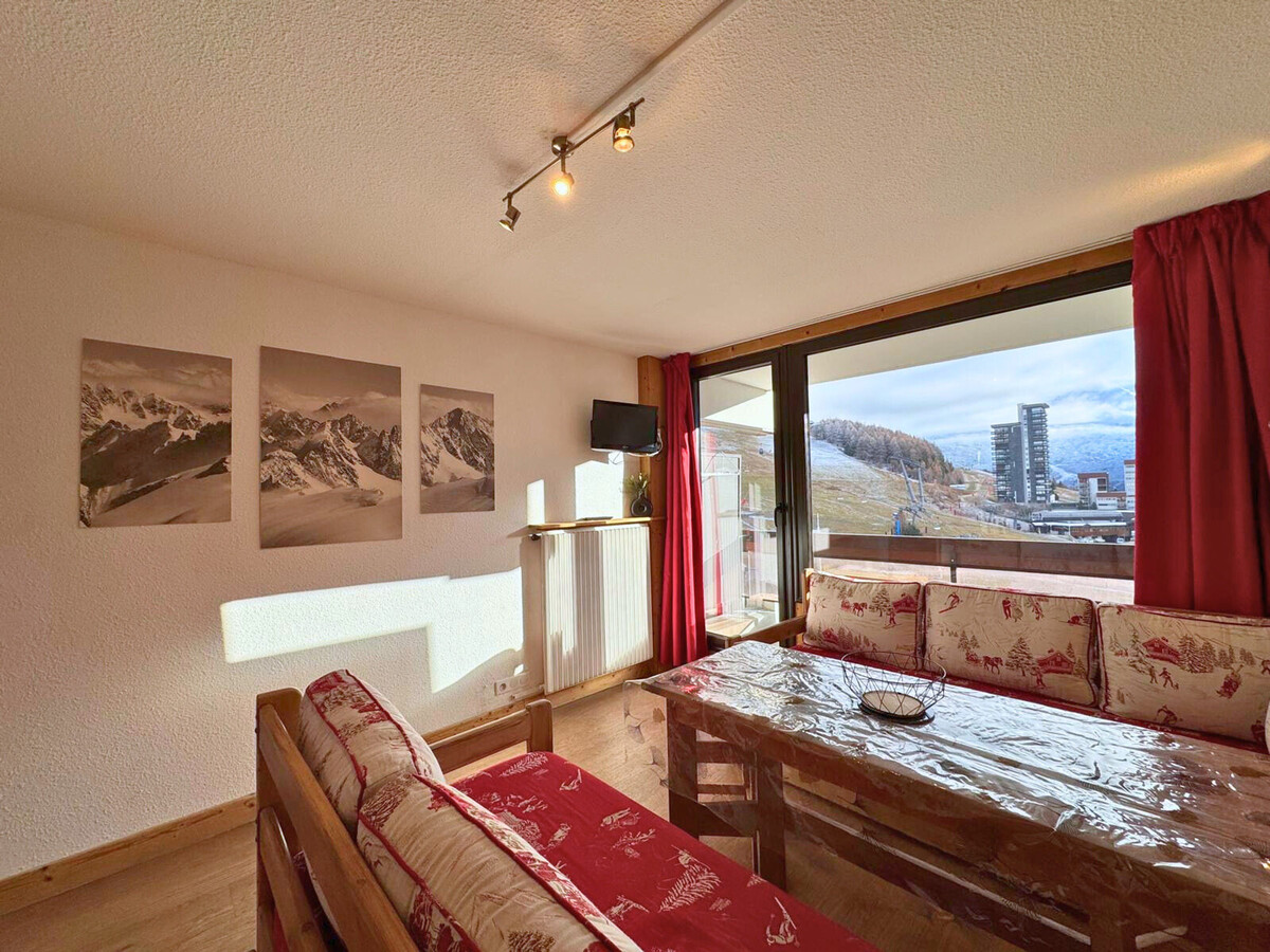 Studio 4 pers. ski aux pieds, balcon sud aux Ménuires - Photo 3